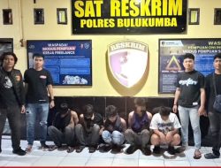 Resmob Polres Bulukumba Bergerak Cepat, Lima Terduga Pelaku Penganiayaan Diamankan
