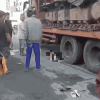 Tangis Histeris Bocah, Saksikan Ibunya Tewas Terlindas Tronton