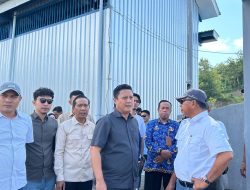 Syahruni Haris Dampingi Andi Iwan Aras Tinjau Pelabuhan Baru Kajang
