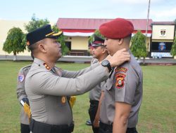 46 Personel Polres Bulukumba Resmi Naik Pangkat, Kapolres; Jabatan Naik, Tanggung Jawab Bertambah