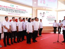 Lantik Pengurus PMI Bulukumba, Adnan Puji Jiwa Kemanusiaan Bupati