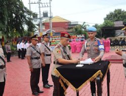 Polres Bantaeng Sertijab Kasat Reskrim, Kasat Narkoba dan Kapolsek