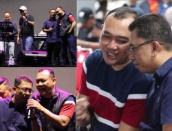 Kapolres-Kejari Bulukumba Pamer Keakraban di Acara Nobar Piala Dunia