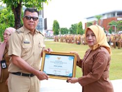 Tiga OPD Berprestasi Terima Penghargaan dari Bupati Andi Utta atas Pelayanan Publik