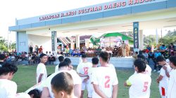 Jelang HUT ke-81 RI, Bupati Andi Utta Buka Turnamen Sepakbola di Gantarang
