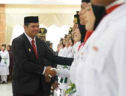 Bupati Bantaeng Kukuhkan 72 Paskibra 2026, Teguhkan Semangat Nasionalisme Generasi Muda