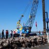 Tiang Pancang Mulai Ditancap, Ada yang Istimewa dari Masjid Terapung Pantai Merpati