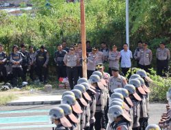 Bukan Latihan Biasa, AKBP Luckyto Pantau Ketat Kesiapan Dalmas Polres Bulukumba