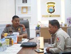 Kapolres Bulukumba Terima Kunjungan Ketua Bawaslu, Perkuat Koordinasi Jelang Tahapan Pemilu
