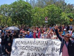 Penolakan Pembangunan Yon TP di Hutan Anrang Makin Masif