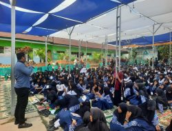 SatRes Narkoba Polres Bulukumba Edukasi 634 Pelajar SMPN 40 tentang Bahaya Narkoba