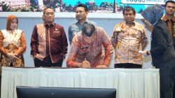 Bupati Andi Utta Tandatangan Komitmen  Percepatan Penyusunan RDTR