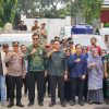 Program Bantaeng Peduli, Bupati bersama Forkopimda Bantaeng Lepas Pendistribusian Air Bersih Bagi Masyarakat
