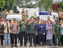 Program Bantaeng Peduli, Bupati bersama Forkopimda Bantaeng Lepas Pendistribusian Air Bersih Bagi Masyarakat
