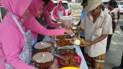 Jumat Berkah, Polres Bulukumba Bagikan Makanan Gratis dengan Menu Sehat dan Lezat
